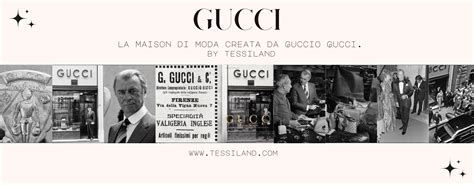 gucci e distribuita da|guccio gucci.